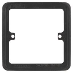 Schneider Electric Lisse Deco 1-Gang Spacer Black
