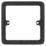 Schneider Electric Lisse Deco 1-Gang Spacer Black