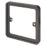 Schneider Electric Lisse Deco 1-Gang Spacer Black