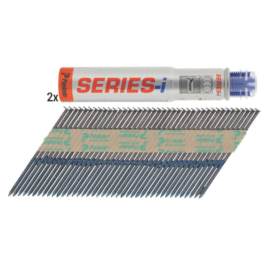 Paslode Bright IM360 Collated Nails 3.1mm x 90mm 2200 Pack Screwfix