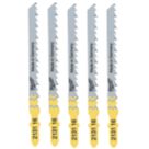 Milwaukee  4932213116 Multi-Material Jigsaw Blades 75mm 5 Pack