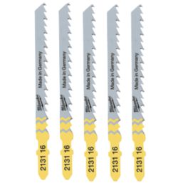 Milwaukee  4932213116 Multi-Material Jigsaw Blade 75mm 5 Pack