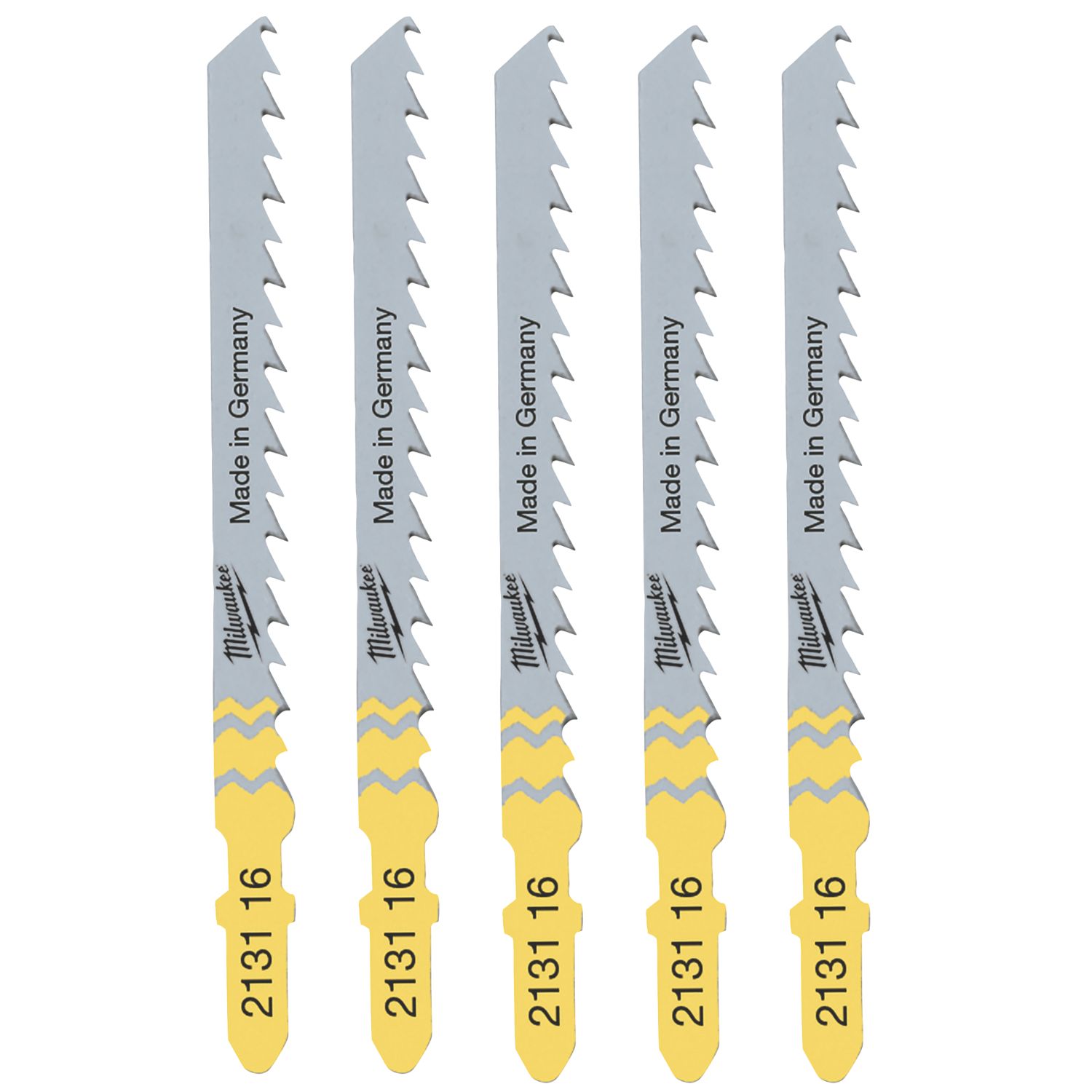 Milwaukee 4932213116 Multi-Material Jigsaw Blades 75mm 5 Pack (183HH)