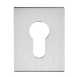 Eclipse  Euro Escutcheon (Single) Satin Stainless Steel 45mm