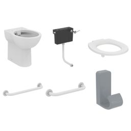 Armitage Shanks Doc M Ambulant Care WC Pack White 4 Piece Set