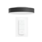 Philips Hue Ambiance Enrave LED Ceiling Light Black 33.5W 3300lm