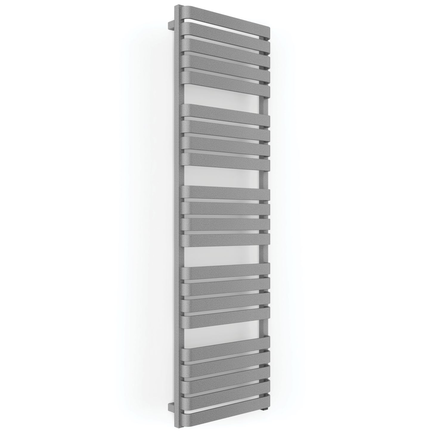 Terma 1695mm x 500mm 2728BTU Grey / Silver Flat Electric Towel Radiator (183RH)