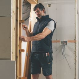 Site Beckford Body Warmer Black Medium 45" Chest