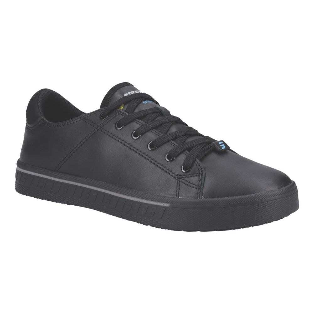 Safety Jogger COOL O2 Size 8 Black Occupational Work Trainers - Screwfix