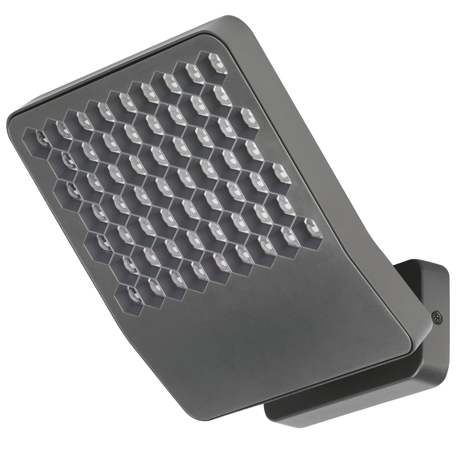 Lutec Atlantis Outdoor LED Anti-Glare Floodlight Dark Grey 24W 3200lm (184AJ)