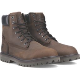 Timberland Pro Iconic Size 10.5  Brown Waterproof  Safety Boots