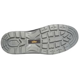 Site Hydroguard Size 8  Black Water-Resistant Steel Toe Cap Safety Rigger Boots