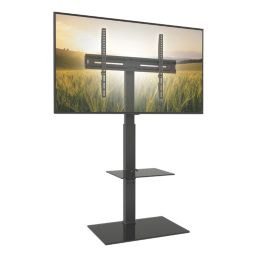 AVF  All-in-One Column TV Stand Adjustable Height & Swivel 32 to 70"