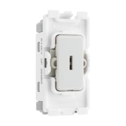 British General Nexus 800 Grid 20A Grid SP Key Switch White