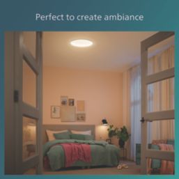 Philips Moire LED Functional Ceiling Light White 17W 1700lm
