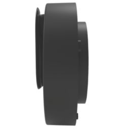 Vent-Axia Svara/496711 100mm (3.93") Axial Bathroom or Kitchen Intelligent Extractor Fan Matt Black 100-240V