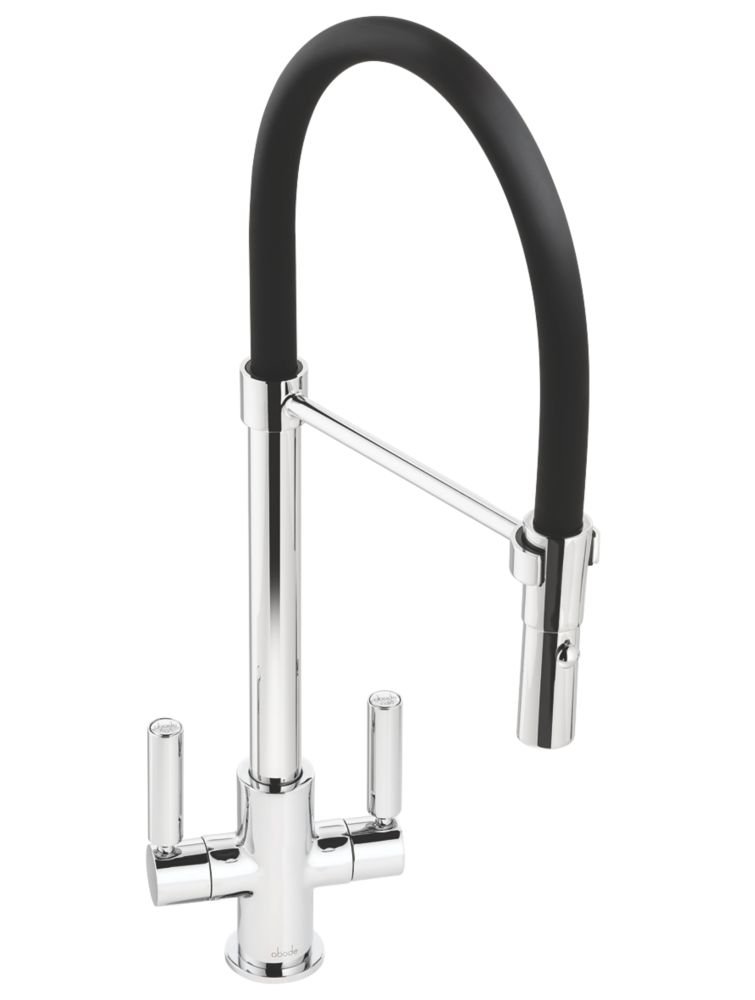 Abode Globe Professional AT2160 PullOut Spray Mono Mixer Kitchen Tap