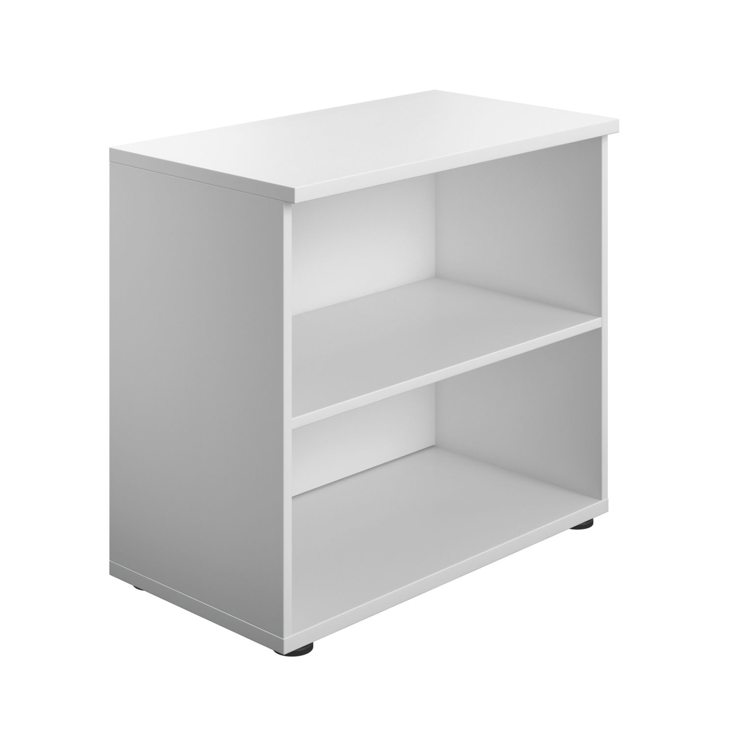 TC Group 1-Shelf Bookcase White 800mm x 730mm (184TT)