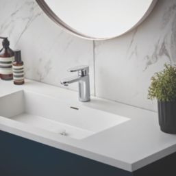 Hansgrohe Vernis Blend 100 Chrome 143mm Cloakroom Lever Mono Basin Mixer Tap