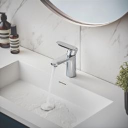 Hansgrohe Vernis Blend 100 Chrome 143mm Cloakroom Lever Mono Basin Mixer Tap