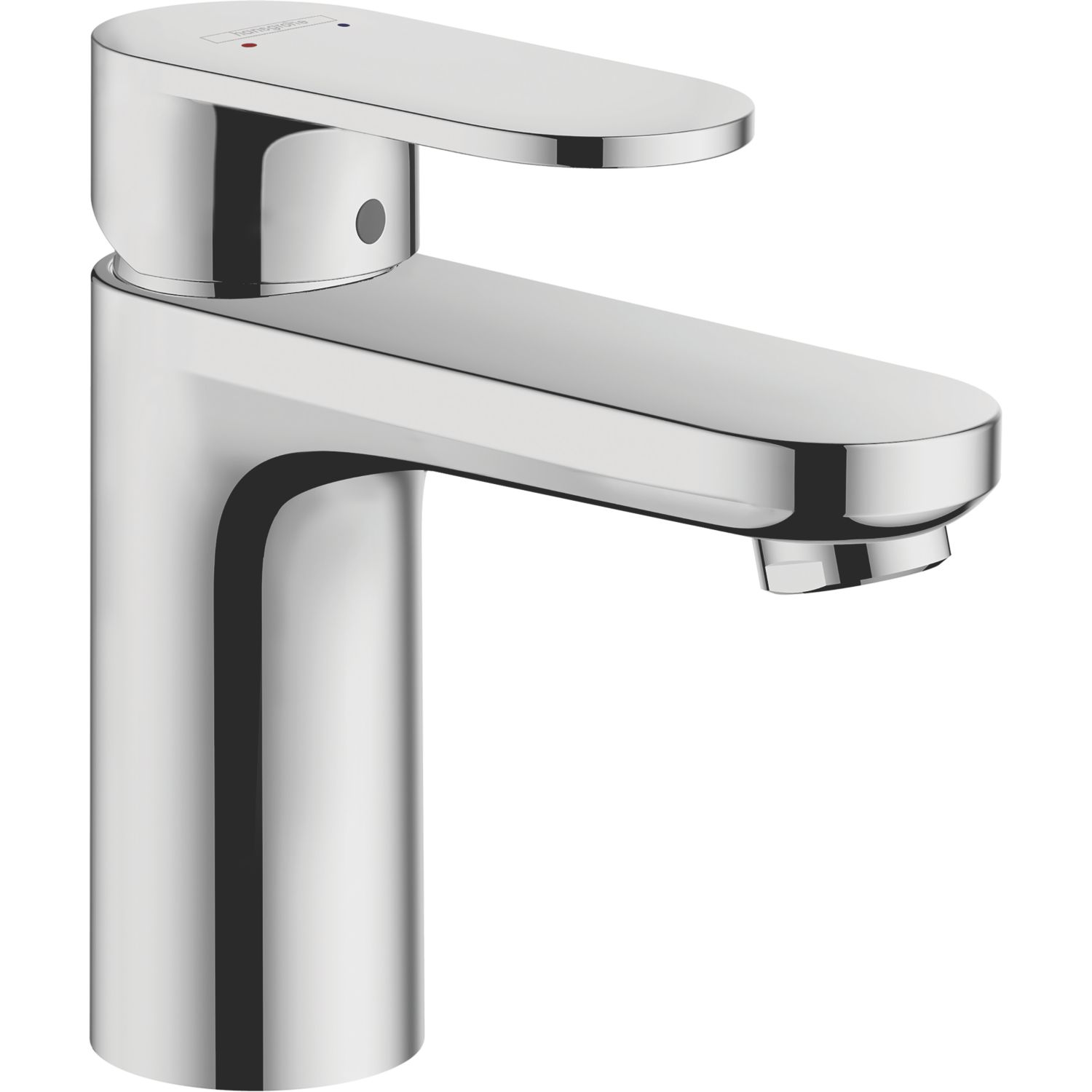Hansgrohe Vernis Blend 100 Chrome 143mm Cloakroom Lever Mono Basin Mixer Tap (184VG)