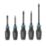 Erbauer  Mixed Chisel Screwdriver Set 5 Pieces
