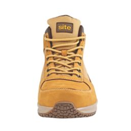 Site Sandstone Size 11  Wheat  Steel Toe Cap Safety Trainer Boots