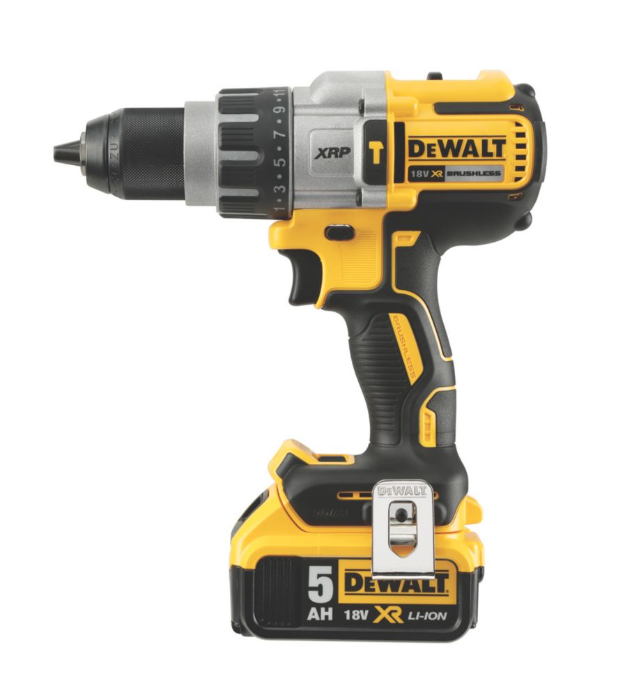 DeWalt DCK229P2T GB 18V 2 x 5.0Ah Li Ion XR Brushless Cordless