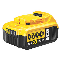 DeWalt DCK229P2T-GB 18V 2 x 5.0Ah Li-Ion XR Brushless Cordless Combi Drill & SDS Plus Drill Twin Pack