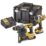 DEWALT DCK229P2T-GB 18V 2 x 5.0Ah Li-Ion XR Brushless Cordless Combi Drill & SDS Plus Drill Twin Pack