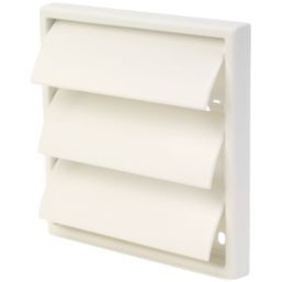 Manrose Flap Vent White 100mm x 100mm