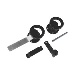 GateMate Ring Gate Latch  Black 150mm