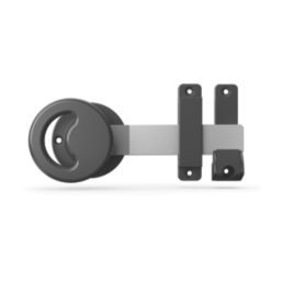 GateMate Ring Gate Latch  Black 150mm