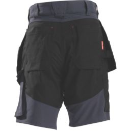 Hard Yakka Toughmaxx Lite Holster Stretch Work Shorts Dark Navy 32" W