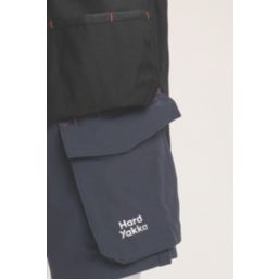 Hard Yakka Toughmaxx Lite Holster Stretch Work Shorts Dark Navy 32" W