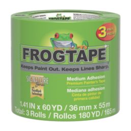 Frogtape  Painters Multi-Surface 21-Day Masking Tape 55m x 36mm 3 Pack