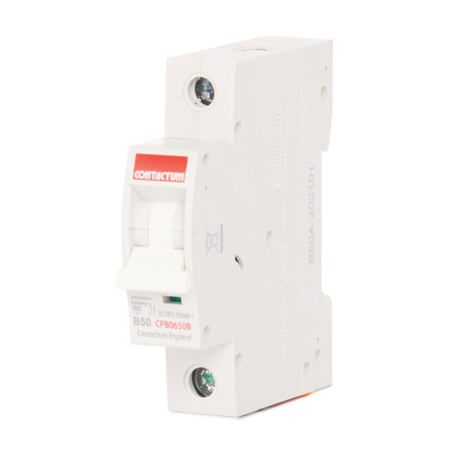 Contactum Defender 50A SP B Curve MCB (185HA)