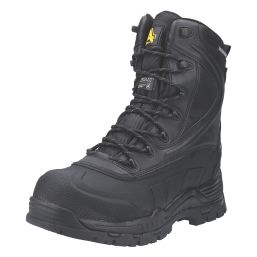 Amblers AS440 Metal Free   Safety Boots Black Size 10