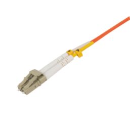 Labgear Duplex Multi Mode Orange LC- LC OM1 LSZH Fibre Optic Cable 5m