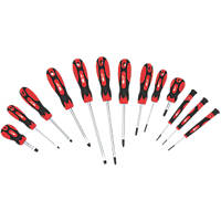 Forge Steel  Mixed  Screwdriver Set 13 Pieces