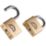 Squire LN4T Brass  All-Weather   Padlock 39.5mm 2 Pack