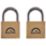 Squire LN4T Brass  All-Weather   Padlock 39.5mm 2 Pack