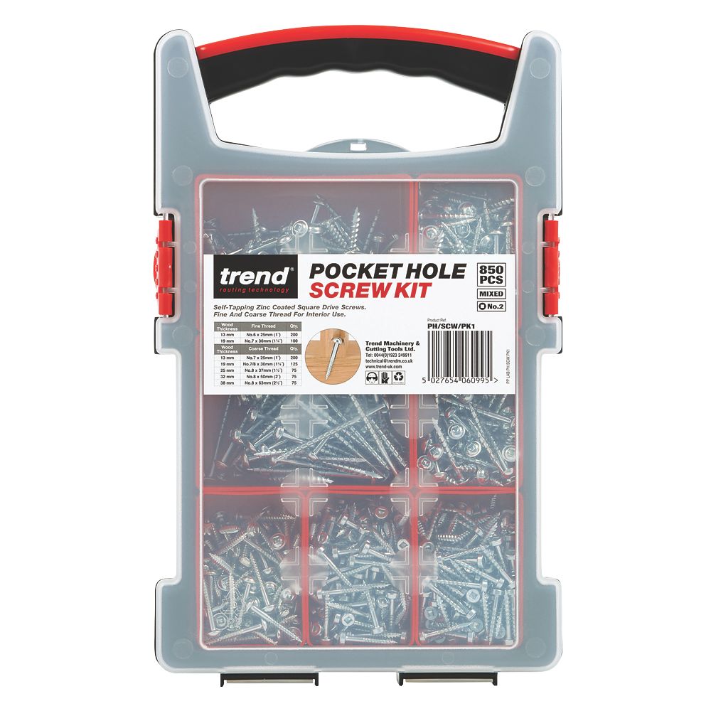 Screwfix pocket deals hole screws