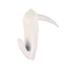 Cobra WallBiter Hammer-In Picture Hooks for Plasterboard & Wood White 4 Pack