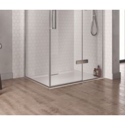 Mira Flight Level Safe Rectangular Shower Tray White 1400mm x 760mm x 25mm