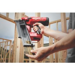 Milwaukee M18FFN21-0C 3.7mm 18V Li-Ion RedLithium Brushless First Fix Cordless Nail Gun - Bare