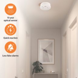 Smartwares  FSM-11510 Battery Standalone Smoke Alarm