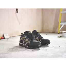 Site Mercury    Safety Trainers Black Size 9