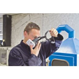 JSP Force 8 Medium Mask Respirator with Press-to-Check Filters P3