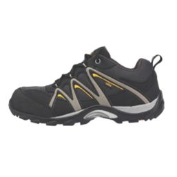 Site Mercury Safety Trainers Black Size 10 - Screwfix